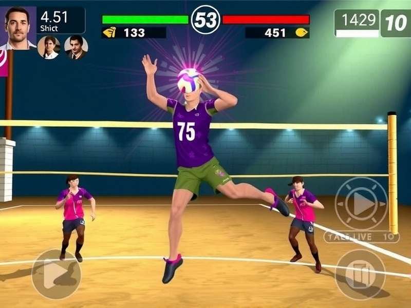 Desi Shore Volley Gameplay Mechanics